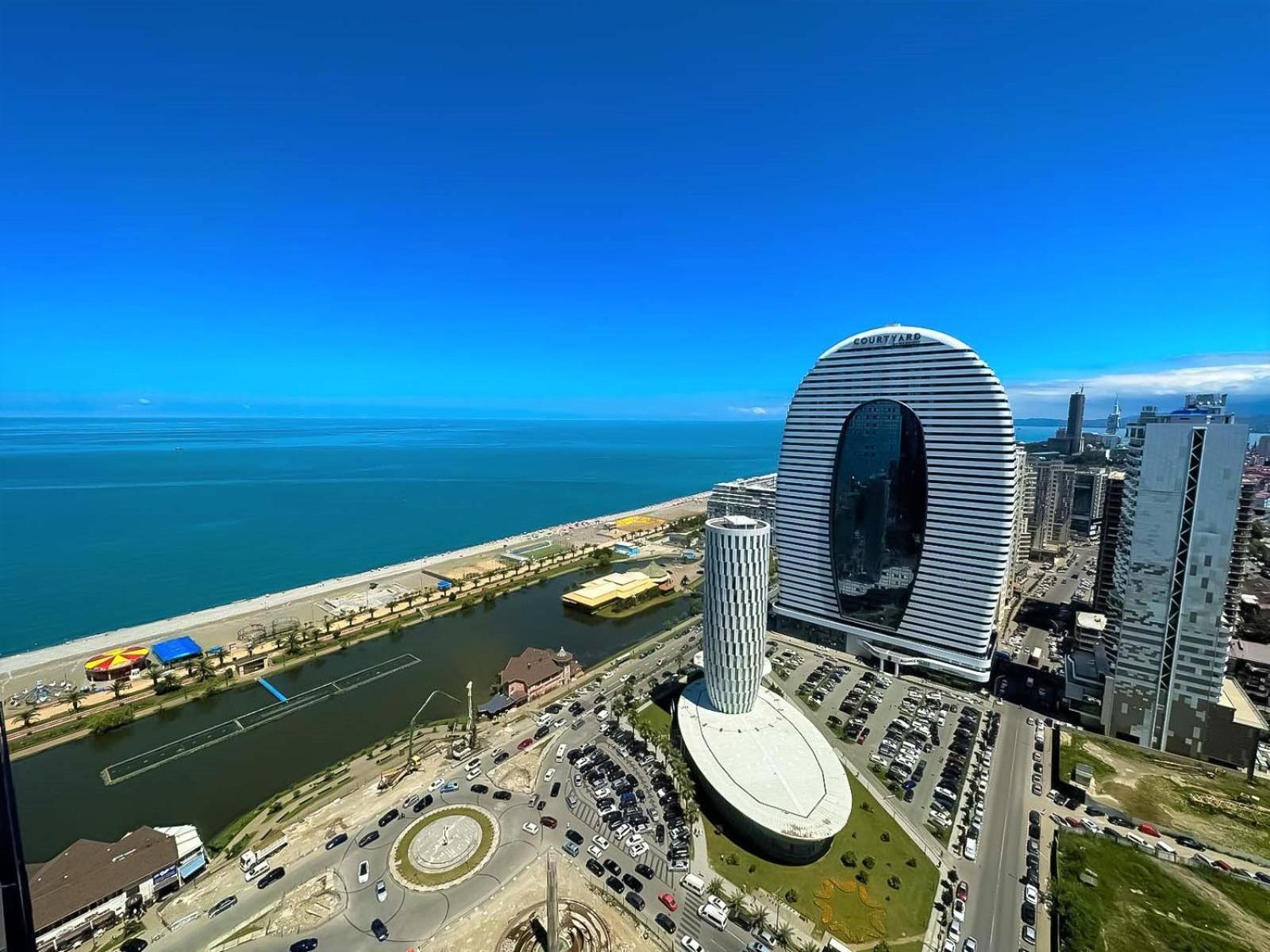 באטומי Orbi Twin Towers Aparthotel With Sea View מראה חיצוני תמונה