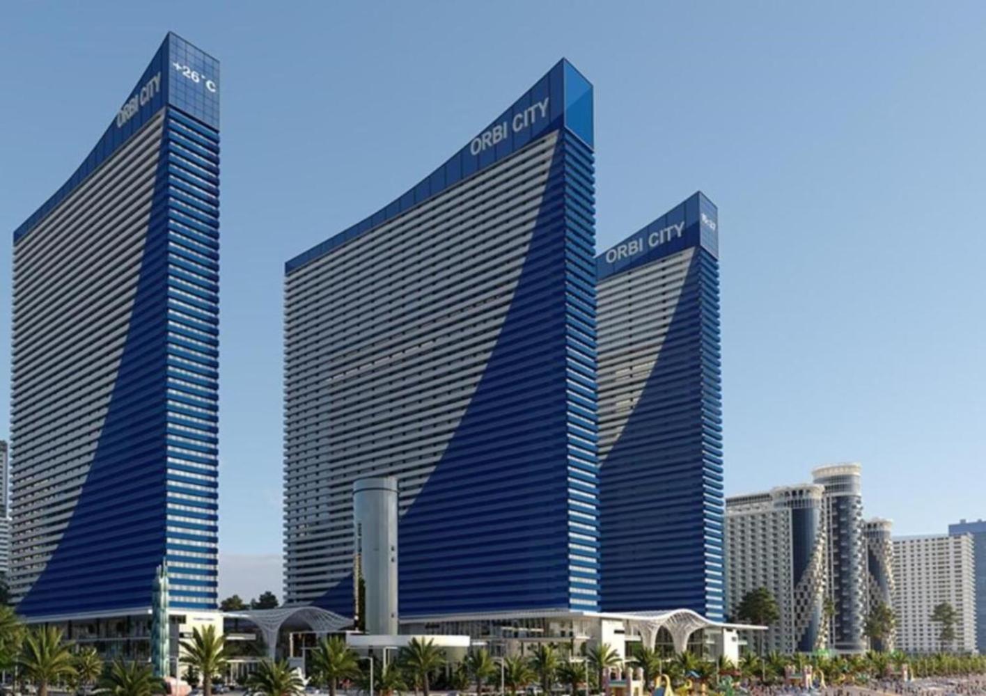 באטומי Orbi Twin Towers Aparthotel With Sea View מראה חיצוני תמונה